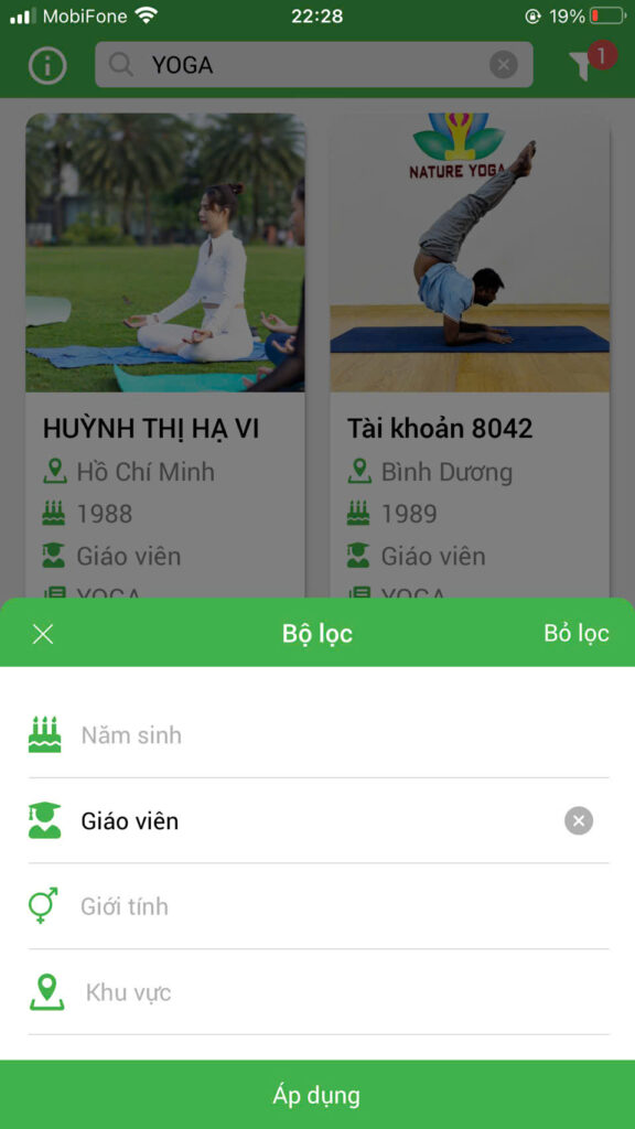 dạy kèm yoga tại nhà